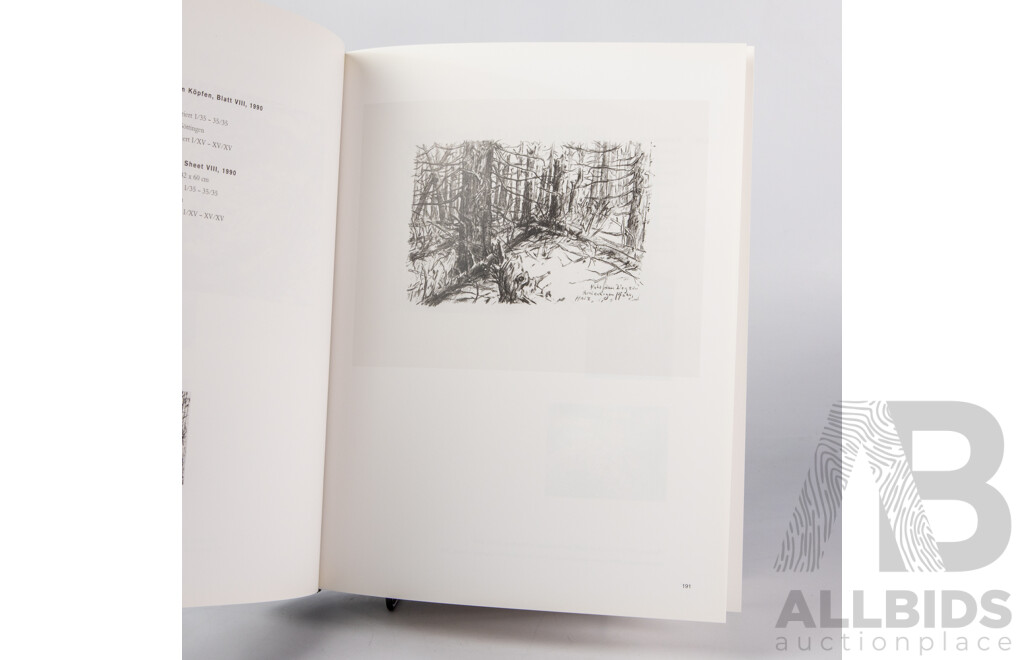 Gunter Grass, (20th Century, German, 1927-2015), Catalogue Raisonné, Volumes I (Etchings) and II (Lithographs), Published by Steidl, 2007, 32 x 25 cm (each) (2)