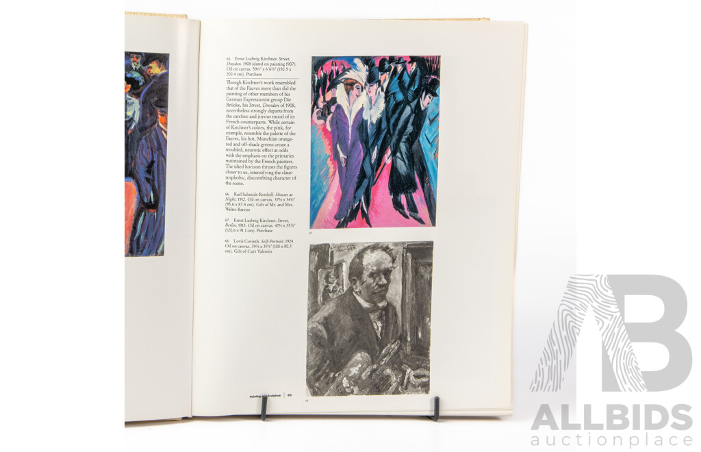 The Museum of Modern Art (Thames & Hudson Hard Cover with Dust Jacket, 1984 First Edition), 30 x 25 x 6 cm