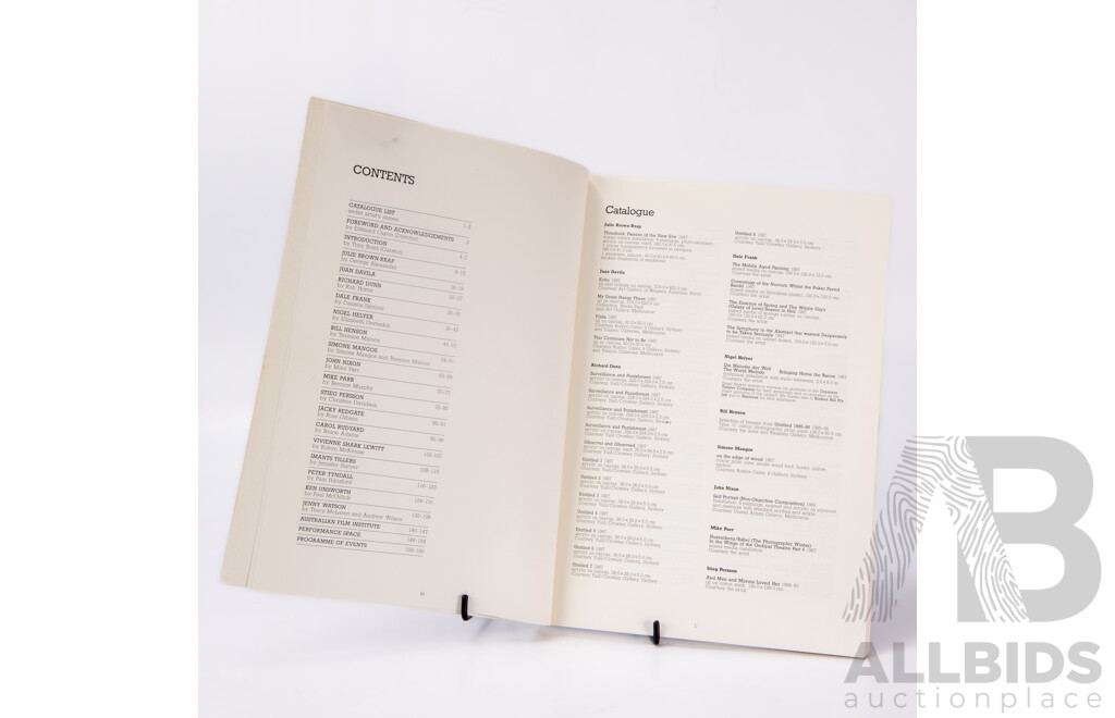 Collection of Three Australian Art Themed Soft Cover Books - Saltwater; The Australian Bicentennial Perspecta & Terra Australis (3)