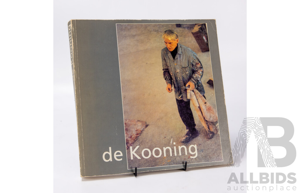 Willem De Kooning (20th Century, Dutch-American, 1904-1997), De Kooning, Collectible 1984 Exhibition Catalogue, Published by Georges Pompidou, Paris (1984)