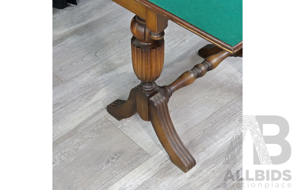 Art Deco Fold Over Card Table