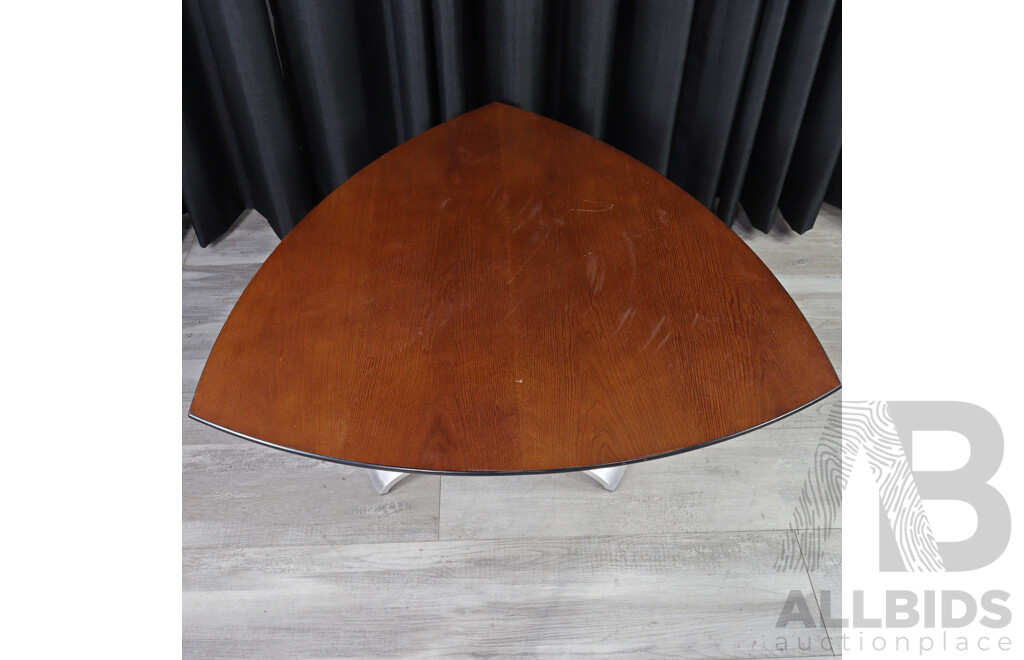 Single Pedestal Coffee Table