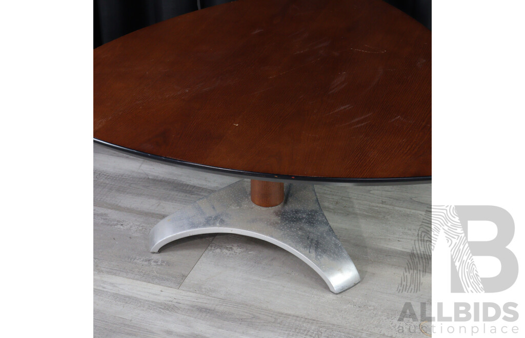 Single Pedestal Coffee Table