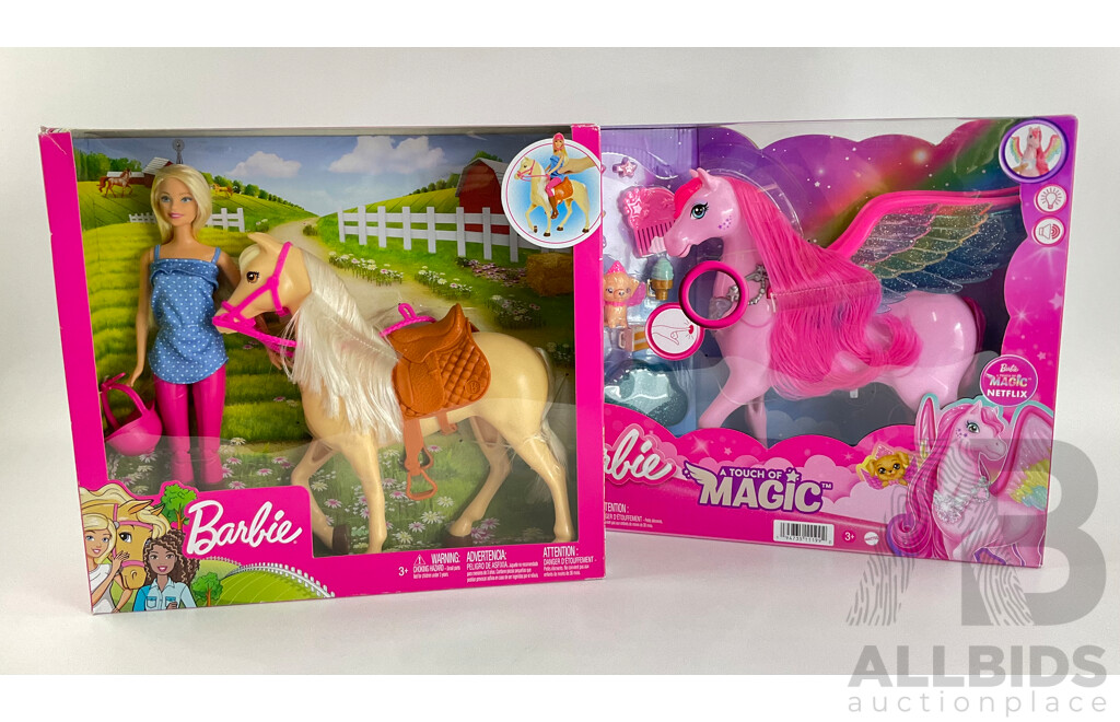 Two Boxed Barbie Dolls Including - Lot 1622198 | ALLBIDS