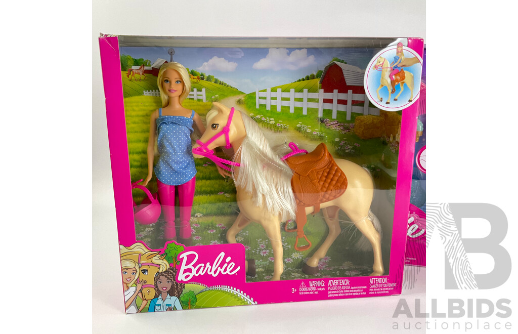 Two Boxed Barbie Dolls Including - Lot 1622198 | ALLBIDS