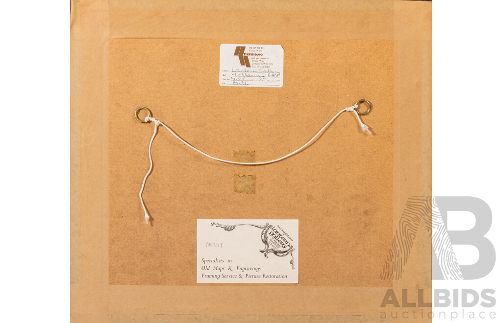 (Possibly After) Pierre André Latreille (18/19th Centuries, French, 1762-1833), Study of Butterflies, Original Antique Hand Coloured Etching, 39 x 43 cm (frame)