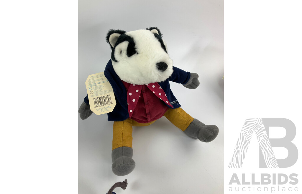 Collection of Beatrix Potter/Peter Rabbit Plush Toys, Most with Original Tags