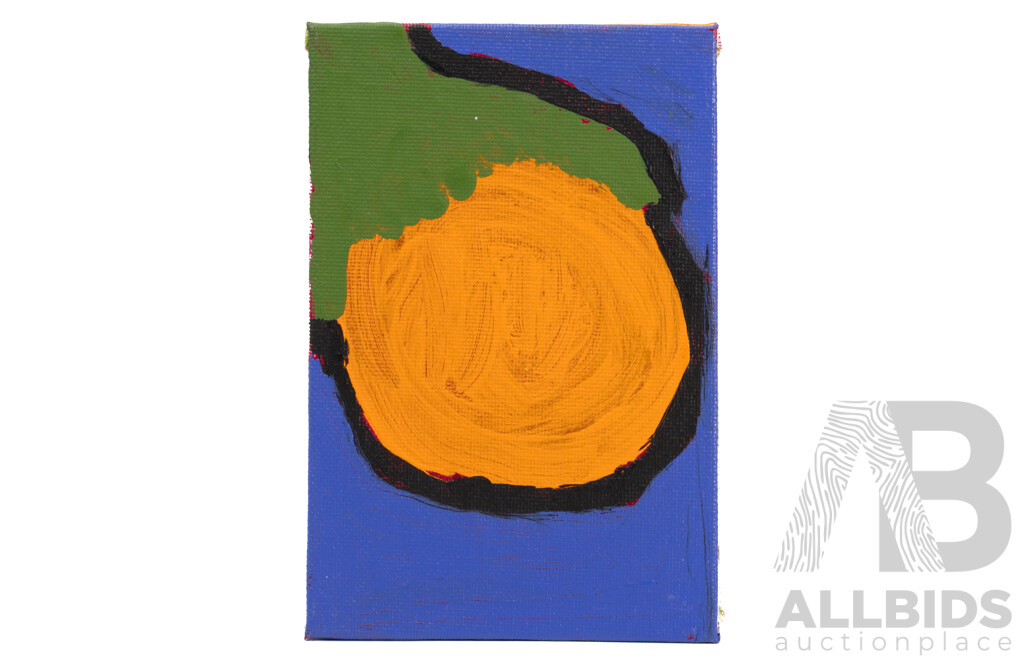 Peggy Napangardi Jones (20th Century, Indigenous-Australian, 1951-2014), Collection of Five Untitled Original MIniature Oils on Canvas Board (out of Fifteen); 15 x 10 cm (5)