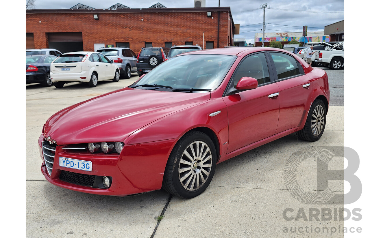 4/2008 Alfa Romeo 159 2.2 JTS 4d Sedan Red 2.2L