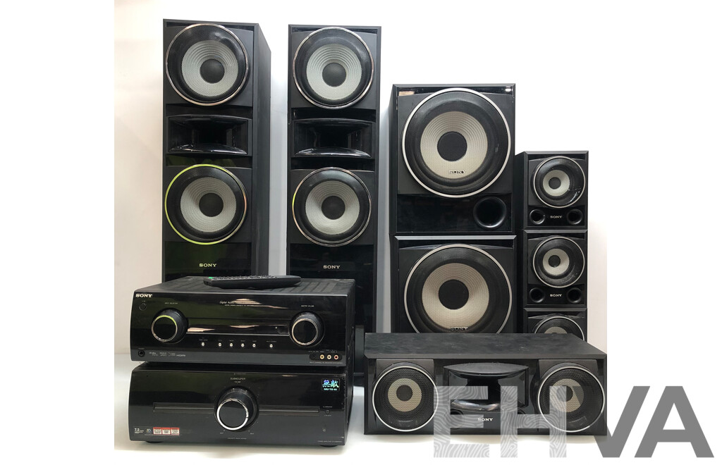 Sony Home Theatre Surround Sound Speaker System