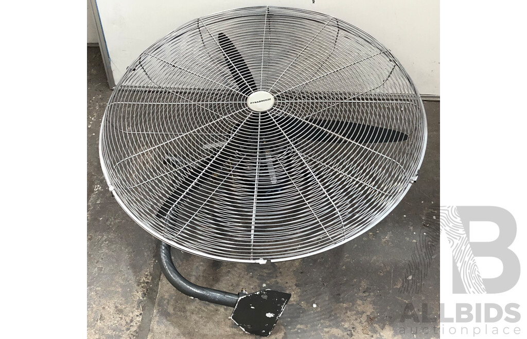 Dynabreeze 750mm Oscillating Industrial Wall Fan