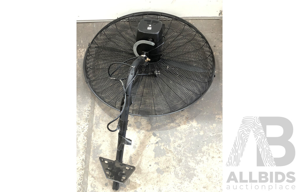 Arlec 750mm Oscillating Industrial Wall Fan