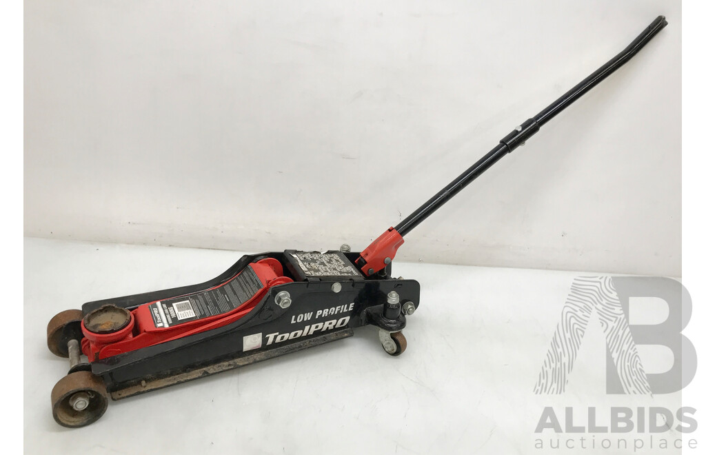 ToolPro Low Profile Trolley Jack 1600kg