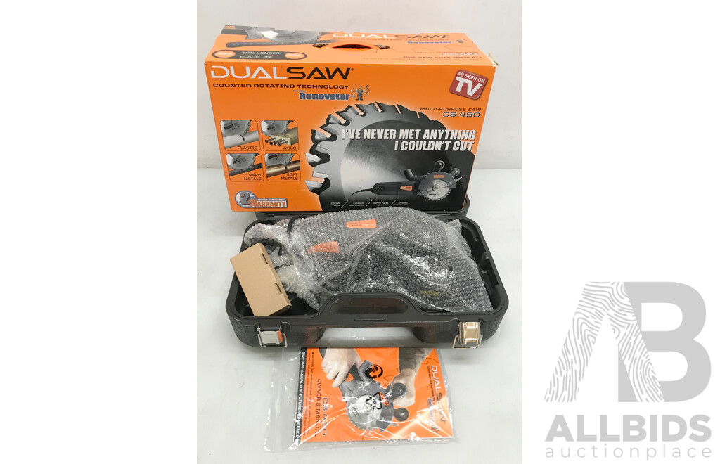 Dualsaw (CS-450) Multi-Purpose Saw - Brand New