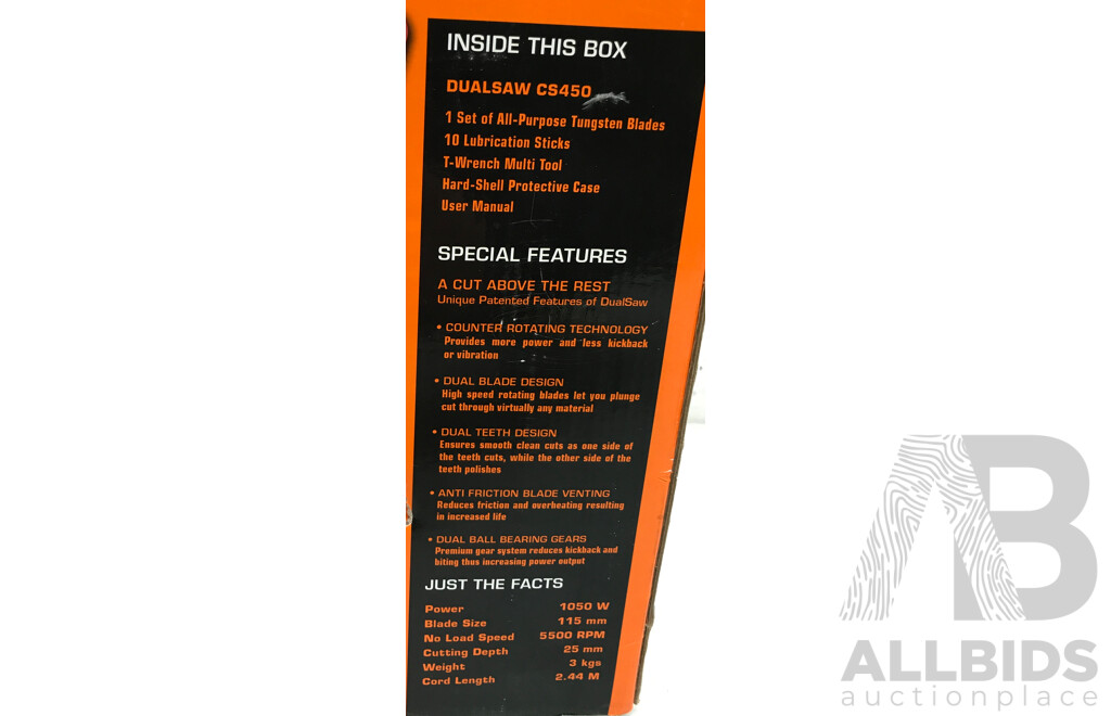 Dualsaw (CS-450) Multi-Purpose Saw - Brand New