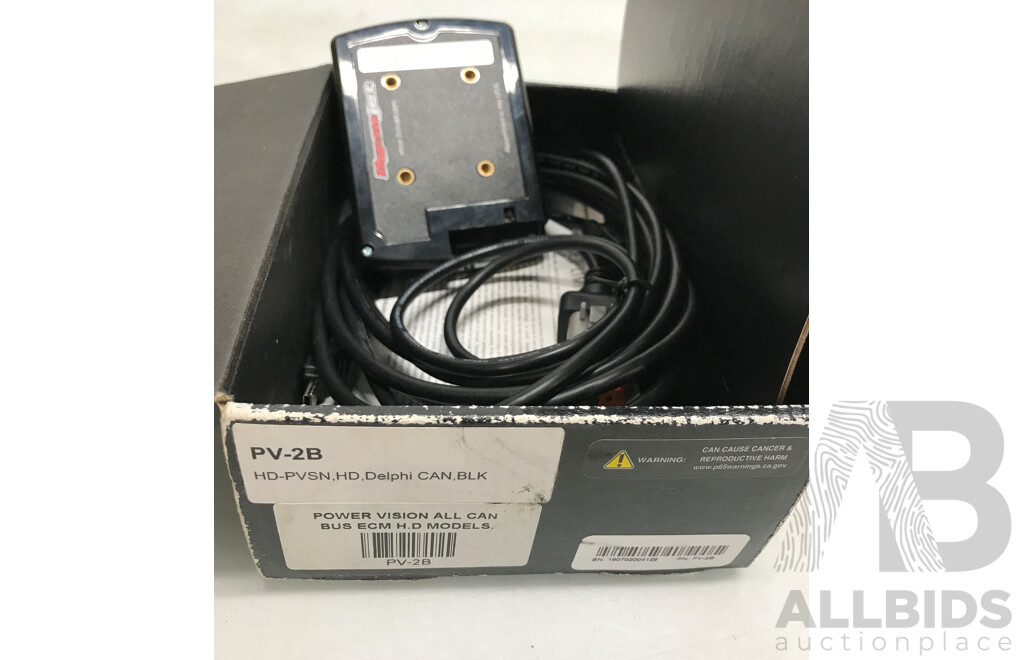 DynoJet Power Vision PV-2B Flash Tuning Device and Ryobi 18V One + Precision Rotary Tool - Lot of 2