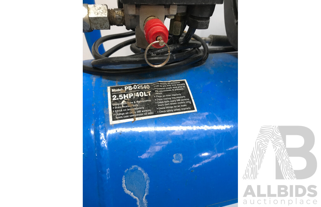 Power Base (PB-02540) 2.5HP Air Compressor