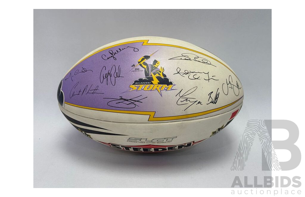 Melbourne Storm 2007 Ceramic Premiers Football