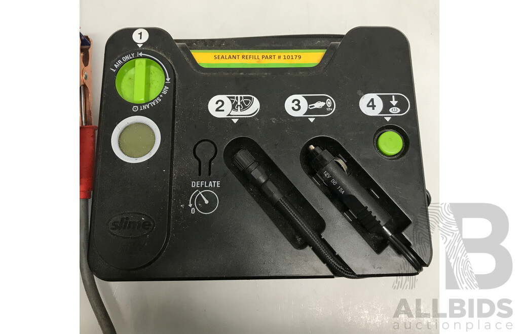 Kincrome Battery Load Tester, Slime Emergency Flat Tire Repair Kit, and Bit Set