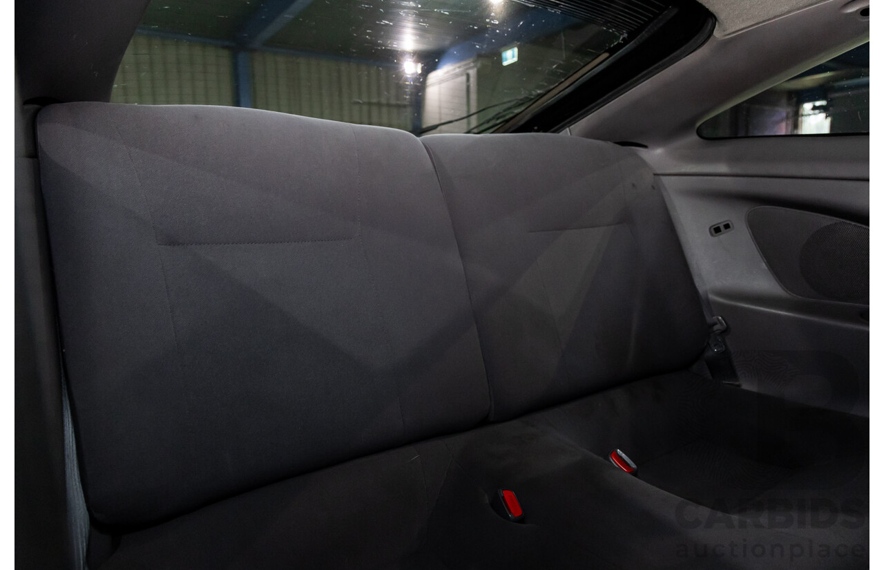 6/2001 Toyota Celica ZR 2d Liftback Ebony Black 1.8L