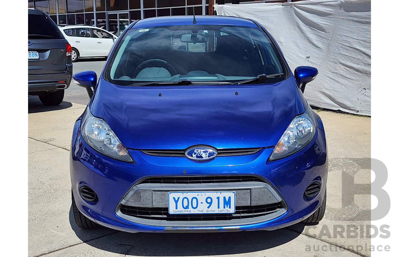 1/2013 Ford Fiesta LX WT 5d Hatchback Blue 1.6L