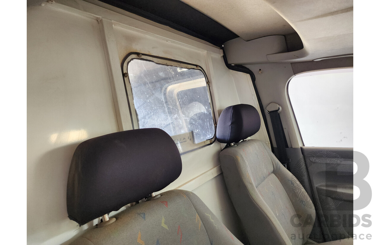 5/2010 Volkswagen Caddy 1.9 TDi 2K MY10 Van White 1.9L