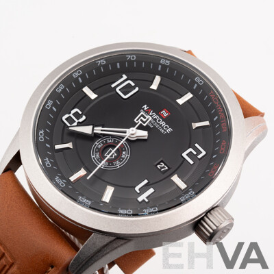 Naviforce 46mm Waterproof Watch, Model NF9229