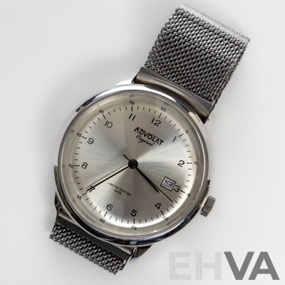 Advolat Original Limited Edition 5ATM Watch, 80012/5, No. 054/888 - as New