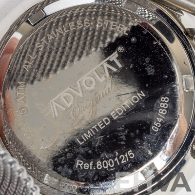 Advolat Original Limited Edition 5ATM Watch, 80012/5, No. 054/888 - as New