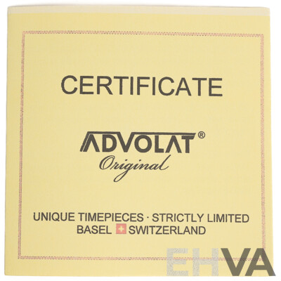 Advolat Original Limited Edition 5ATM Watch, 80012/5, No. 054/888 - as New