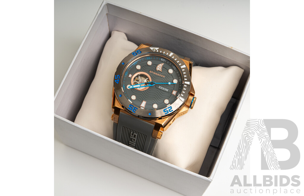 Spinnaker 46mm Overboard Watch, Model SP-5023-0B