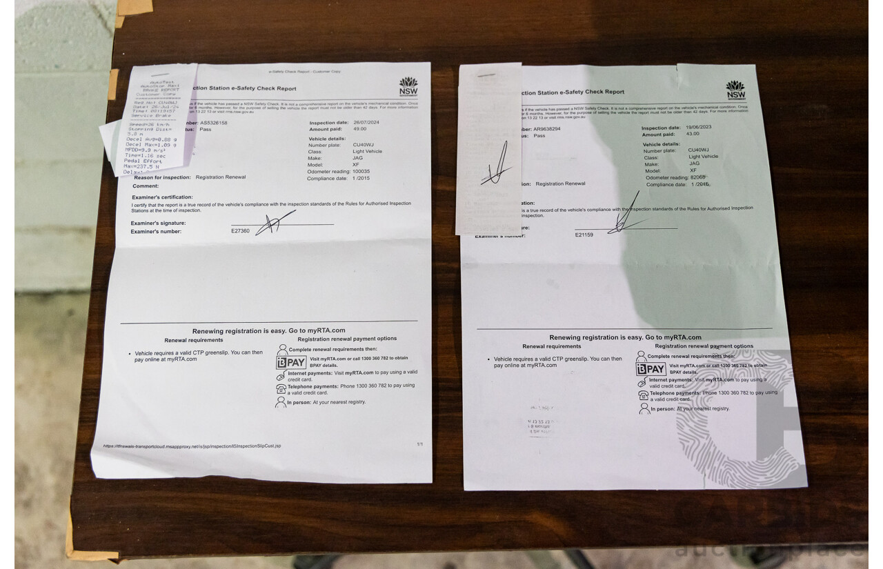 1/2015 Jaguar XF 2.2d Premium Luxury MY15 4d Sedan Stratus Grey Metallic Turbo Diesel 2.2L