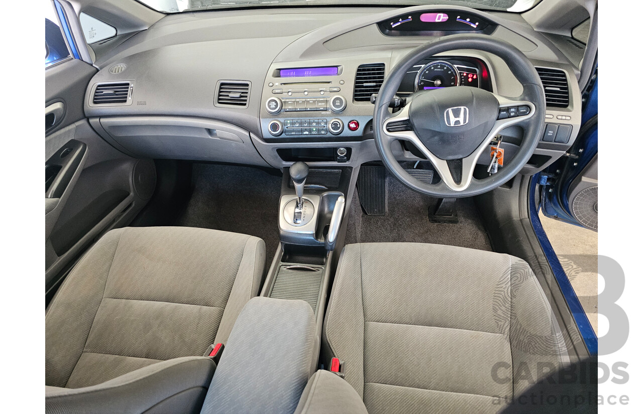 2/2010 Honda Civic VTi MY09 4d Sedan Blue 1.8L
