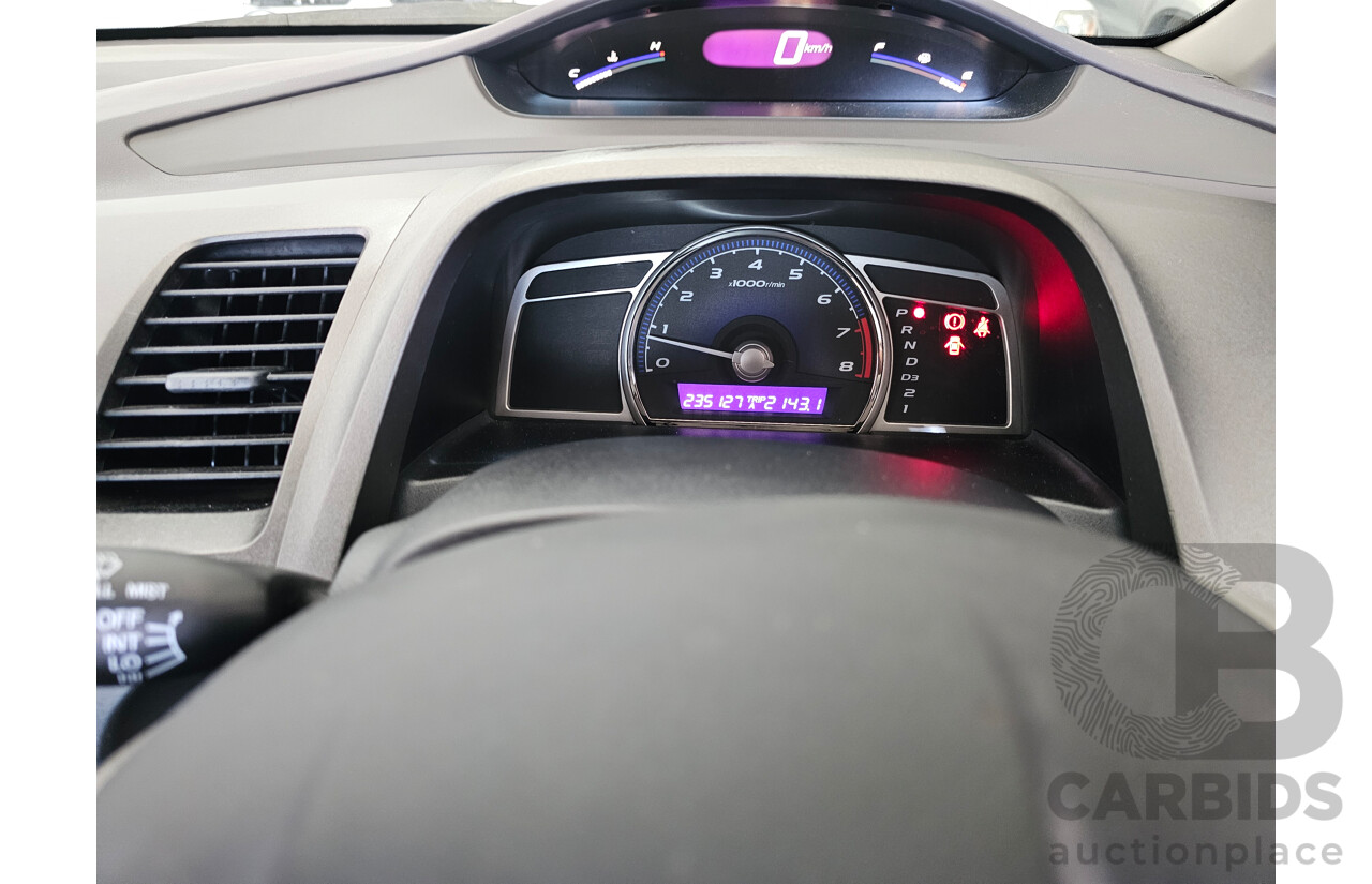 2/2010 Honda Civic VTi MY09 4d Sedan Blue 1.8L