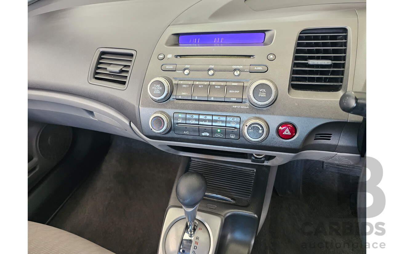 2/2010 Honda Civic VTi MY09 4d Sedan Blue 1.8L