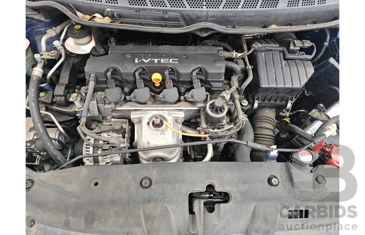 2/2010 Honda Civic VTi MY09 4d Sedan Blue 1.8L