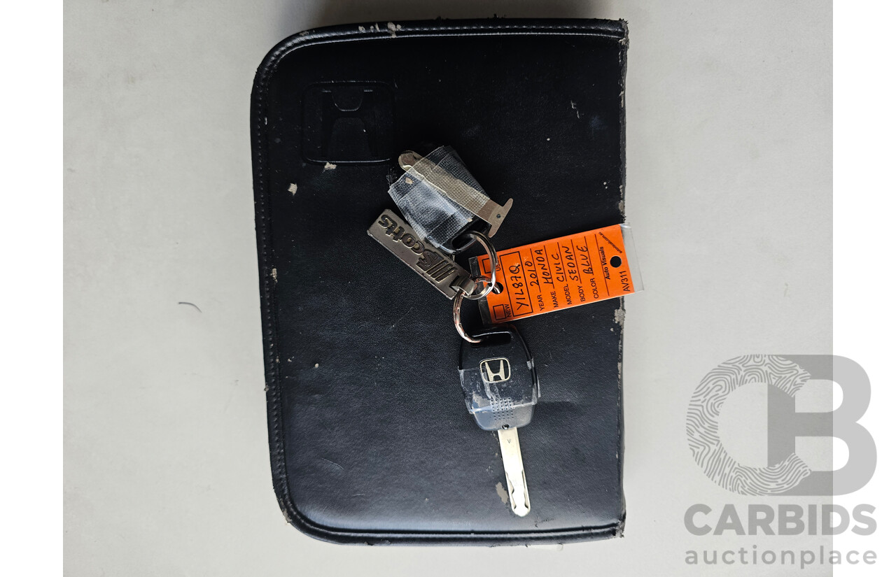 2/2010 Honda Civic VTi MY09 4d Sedan Blue 1.8L