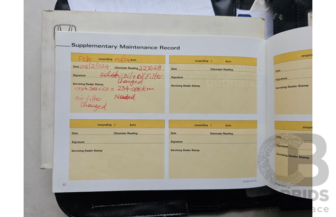 2/2010 Honda Civic VTi MY09 4d Sedan Blue 1.8L