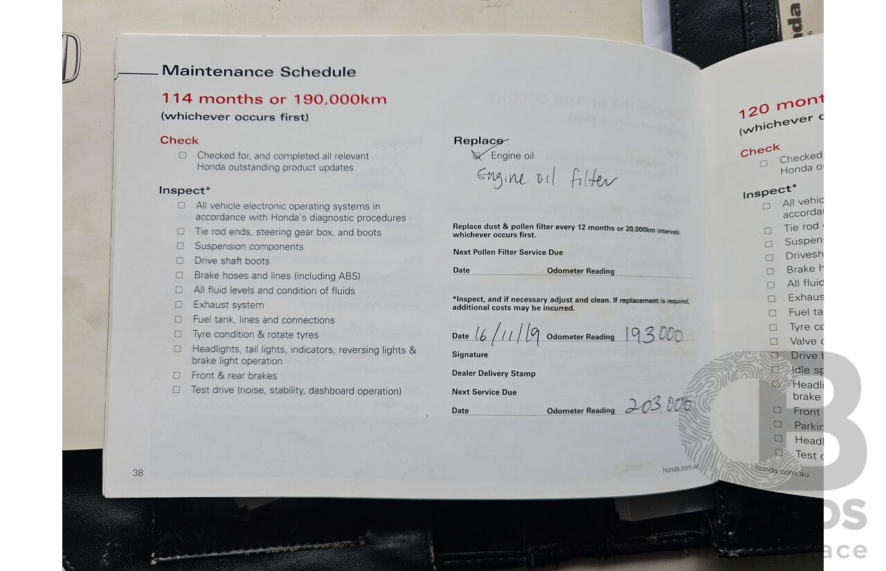 2/2010 Honda Civic VTi MY09 4d Sedan Blue 1.8L