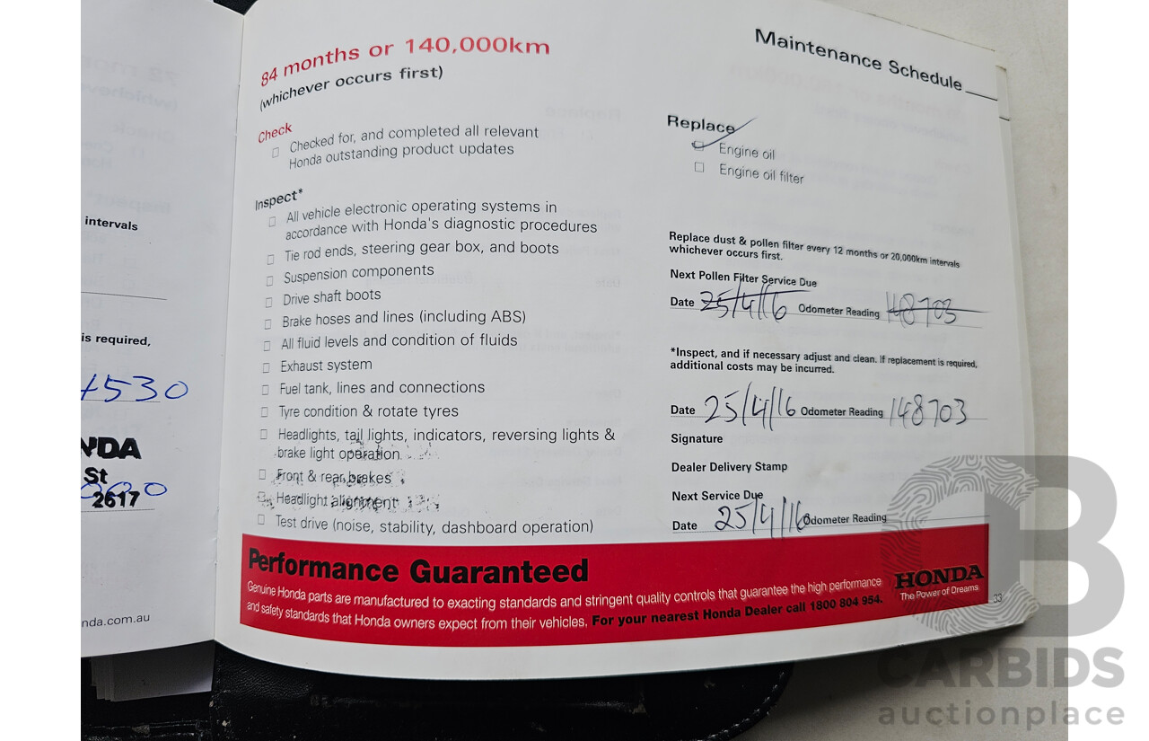 2/2010 Honda Civic VTi MY09 4d Sedan Blue 1.8L