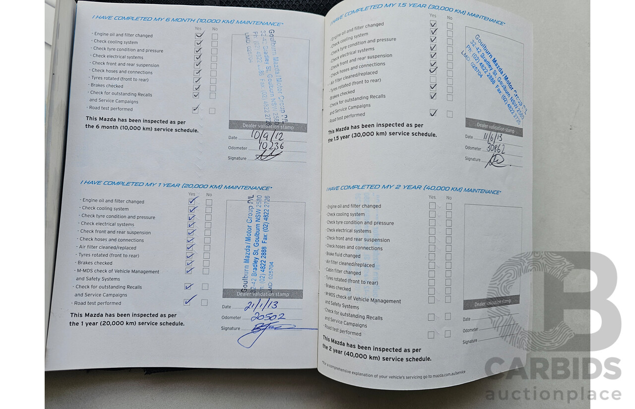 3/2012 Mazda Cx-5 MAXX (4x2)  4d Wagon Silver 2.0L