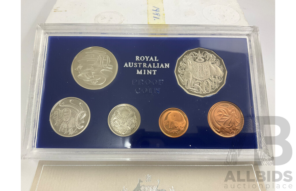 Australian RAM 1981 Proof Coin Set