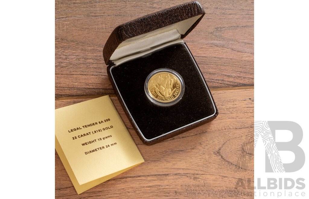 Australian RAM 1980 Gold Two Hundred Dollar Coin