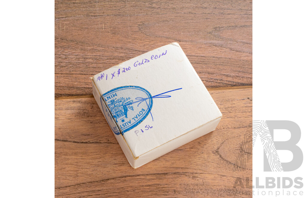 Australian RAM 1980 Gold Two Hundred Dollar Coin