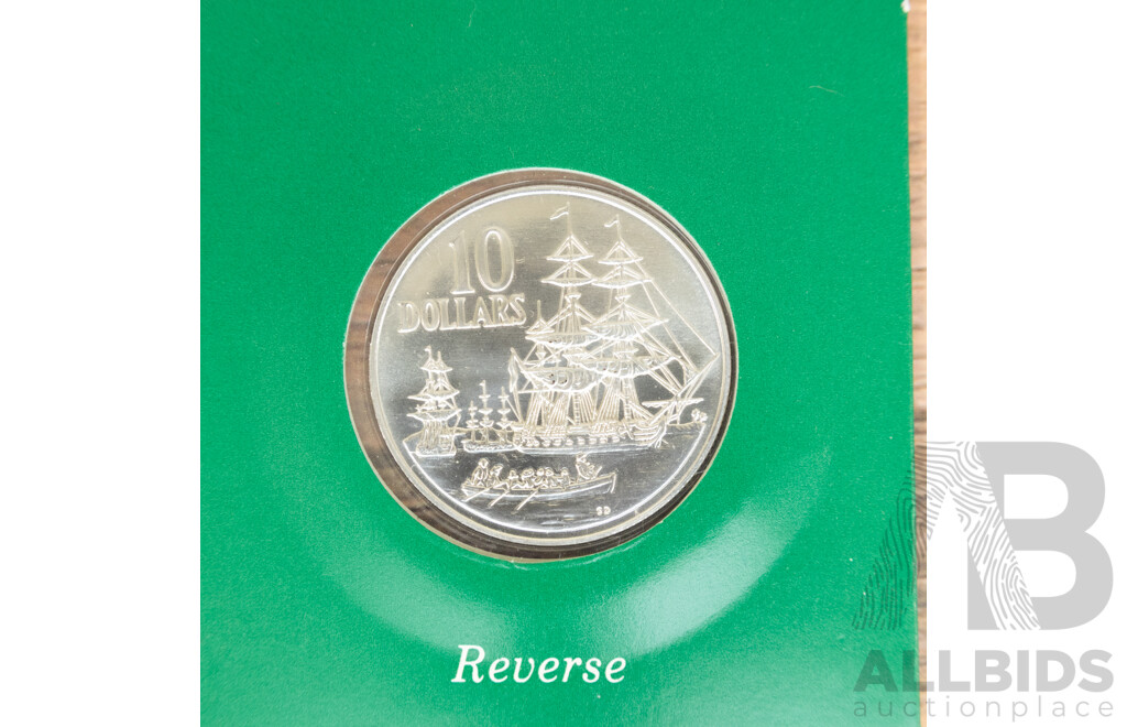 Australian RAM 1988 Silver Ten Dollar Coin .925