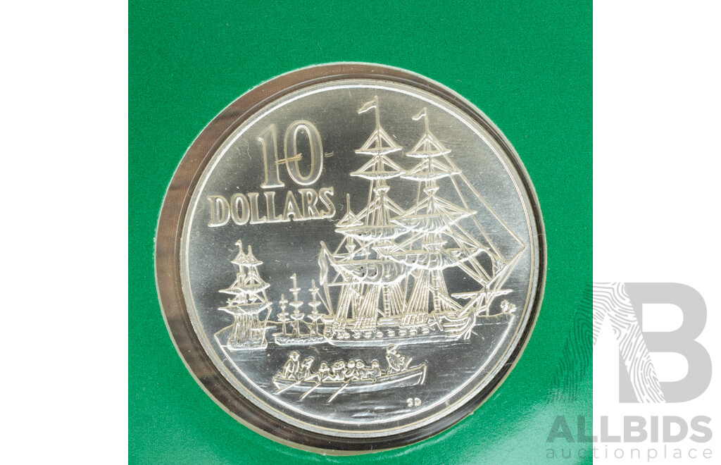 Australian RAM 1988 Silver Ten Dollar Coin .925