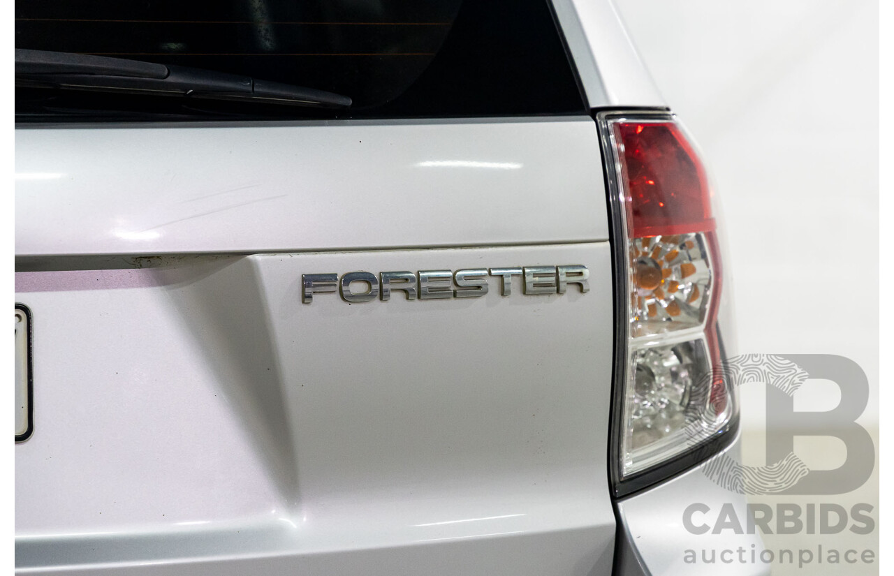 11/2011 Subaru Forester XT MY11 4d Wagon Spark Silver Metallic Turbo 2.5L