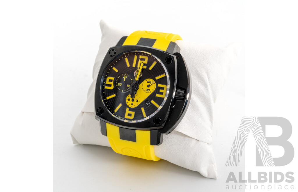 Sam & Rod Empire Iconic Chronograph, Model I42C-BBY0001