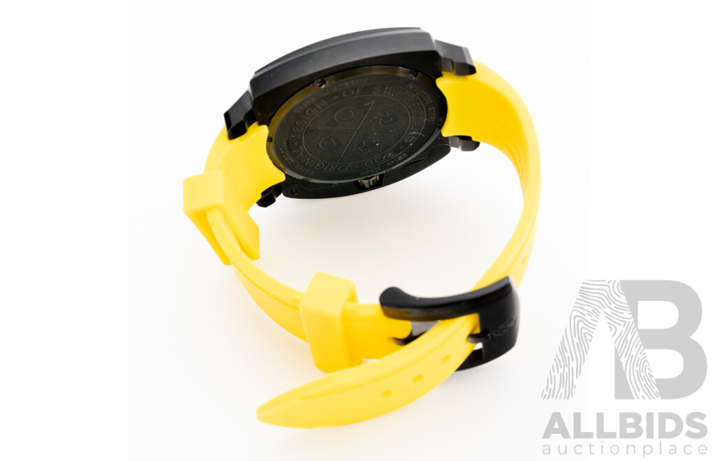 Sam & Rod 42.5mm Empire Iconic Chronograph, Model I42C-BBY0001