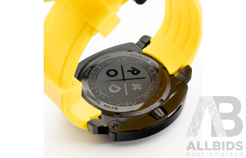 Sam & Rod 42.5mm Empire Iconic Chronograph, Model I42C-BBY0001